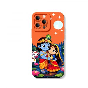 Divine Bliss Cartoon Design Silicone Case for Apple iPhone Series