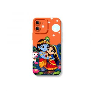 Divine Bliss Cartoon Design Silicone Case for Apple iPhone Series