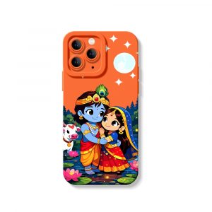 Divine Bliss Cartoon Design Silicone Case for Apple iPhone Series