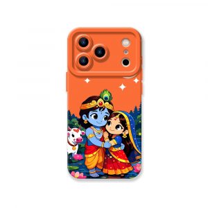 Divine Bliss Cartoon Design Silicone Case for Apple iPhone Series