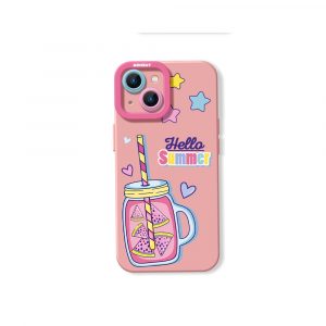 Juicy Watermelon Bliss Silicone Case for Apple iPhone Series