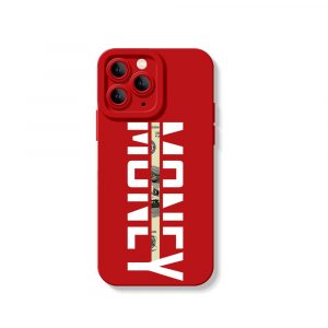 Bold Money Graphic Silicone Case for Apple iPhone Series