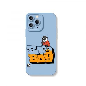 Vintage Panda Cool Bad Boy Silicone Case for Apple iPhone Series