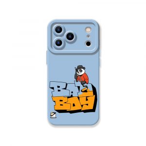 Vintage Panda Cool Bad Boy Silicone Case for Apple iPhone Series