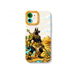 Pharaohs Guardian Design Silicone Case for Apple iPhone Series