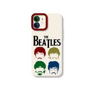 Retro Rock Vibes Silicone Case for Apple iPhone Series