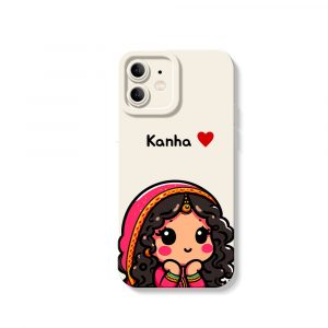 Charming Chibi Princess Silicone Case for Apple iPhone Series