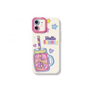 Juicy Watermelon Bliss Silicone Case for Apple iPhone Series