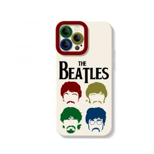 Retro Rock Vibes Silicone Case for Apple iPhone Series