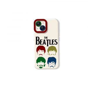 Retro Rock Vibes Silicone Case for Apple iPhone Series