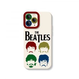 Retro Rock Vibes Silicone Case for Apple iPhone Series