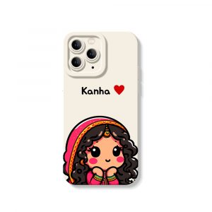 Charming Chibi Princess Silicone Case for Apple iPhone Series