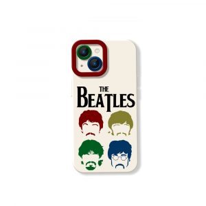Retro Rock Vibes Silicone Case for Apple iPhone Series