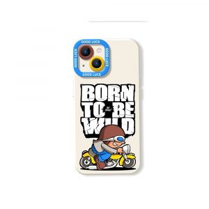 Born to Be Wild Biker Adventure Silicone Case for Apple iPhone Series