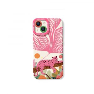 Wild Jungle Dreams Silicone Case for Apple iPhone Series - iPhone 15, White