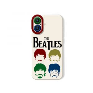 Retro Rock Vibes Silicone Case for Apple iPhone Series