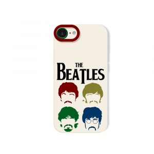 Retro Rock Vibes Silicone Case for Apple iPhone Series