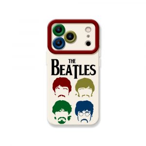 Retro Rock Vibes Silicone Case for Apple iPhone Series