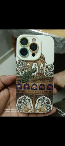 Click to view full screen Ornate Peacock and Swan Elegance Silicone Case for Apple iPhone Series photo review
