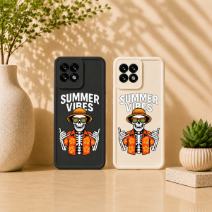 Tropical Skeleton Summer Vibes Silicone Case for OnePlus 11R 5G