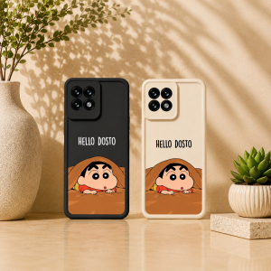 Cartoon Peek Boo Charm Silicone Case for OnePlus 11R 5G