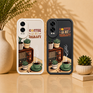 Retro Coffee Vibes Silicone Case for OnePlus Nord CE 4lite 5G