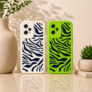 Neon Safari Stripe Silicone Case for OnePlus Nord CE 2 Lite 5G