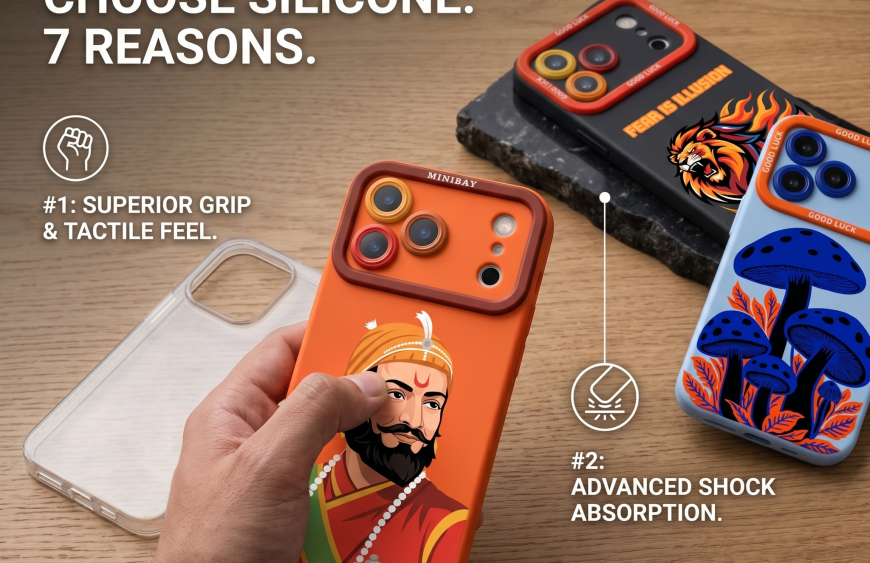 Silicone iPhone Cases Are Better Than Plastic Ones