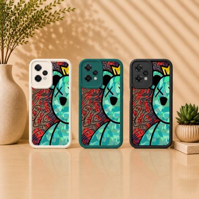 Urban Graffiti Bear Silicone Case for OnePlus Nord CE 2 Lite 5G