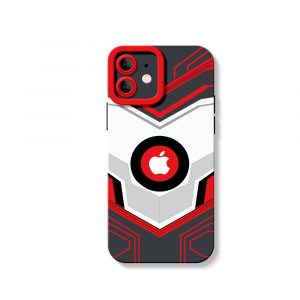 Futuristic Geo Pattern Silicone Case for Apple iPhone Series