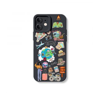 Adventure Awaits Graphic Silicone Case for Apple iPhone Series
