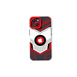 Futuristic Geo Pattern Silicone Case for Apple iPhone Series