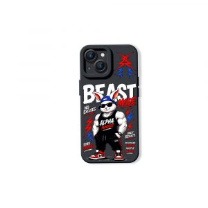 Beast Mode Bunny Alpha Mindset Silicone Case for Apple iPhone Series