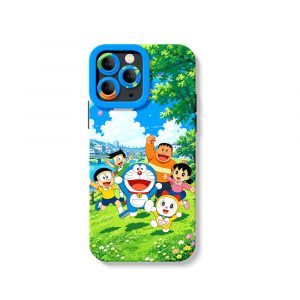 Playful Adventure Cartoon Silicone Case for Apple iPhone Series