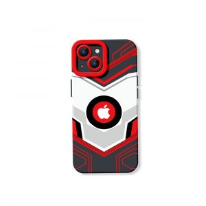 Futuristic Geo Pattern Silicone Case for Apple iPhone Series