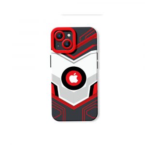 Futuristic Geo Pattern Silicone Case for Apple iPhone Series