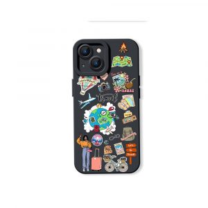 Adventure Awaits Graphic Silicone Case for Apple iPhone Series