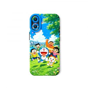 Playful Adventure Cartoon Silicone Case for Apple iPhone Series
