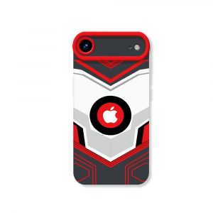 Futuristic Geo Pattern Silicone Case for Apple iPhone Series