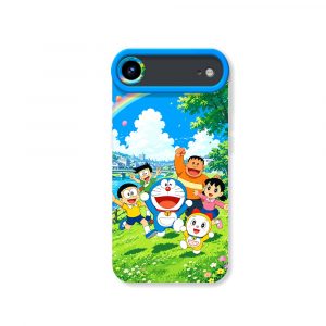 Playful Adventure Cartoon Silicone Case for Apple iPhone Series