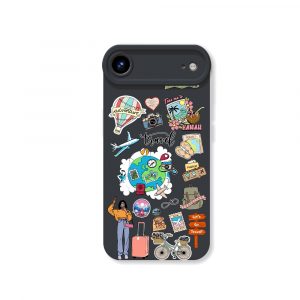 Adventure Awaits Graphic Silicone Case for Apple iPhone Series