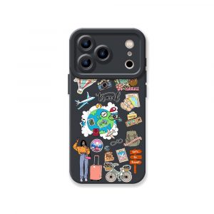 Adventure Awaits Graphic Silicone Case for Apple iPhone Series