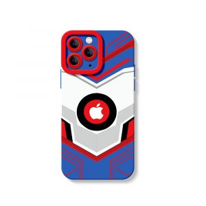 Futuristic Geo Pattern Silicone Case for Apple iPhone Series