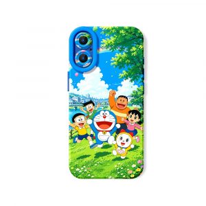 Playful Adventure Cartoon Silicone Case for Apple iPhone Series