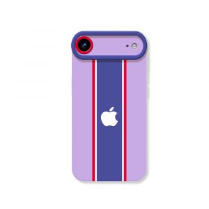 Patriotic Stripe Elegance Silicone Case for Apple iPhone Series