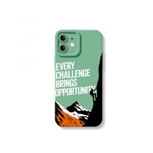 Mountain Motivation Adventure Silicone Case for Apple iPhone Series