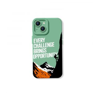 Mountain Motivation Adventure Silicone Case for Apple iPhone Series