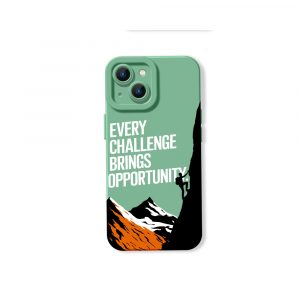 Mountain Motivation Adventure Silicone Case for Apple iPhone Series