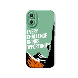 Mountain Motivation Adventure Silicone Case for Apple iPhone Series