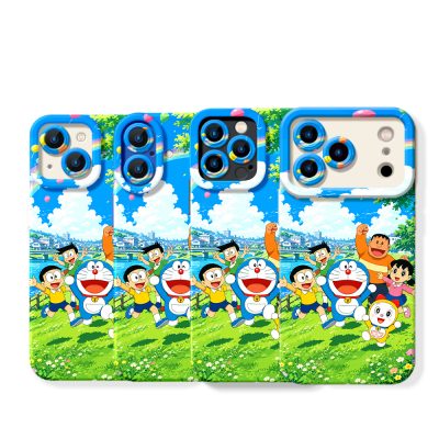 Playful Adventure Cartoon Silicone Case for Apple iPhone Series